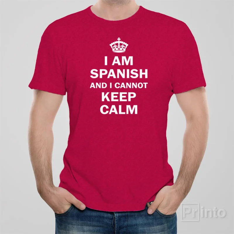 off-road t-shirts trucks -I am Spanish and I cannot keep calm T-shirt