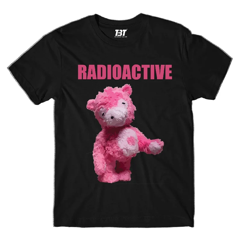 holiday t-shirts for christmas -Imagine Dragons T shirt - Radioactive Pink Bear