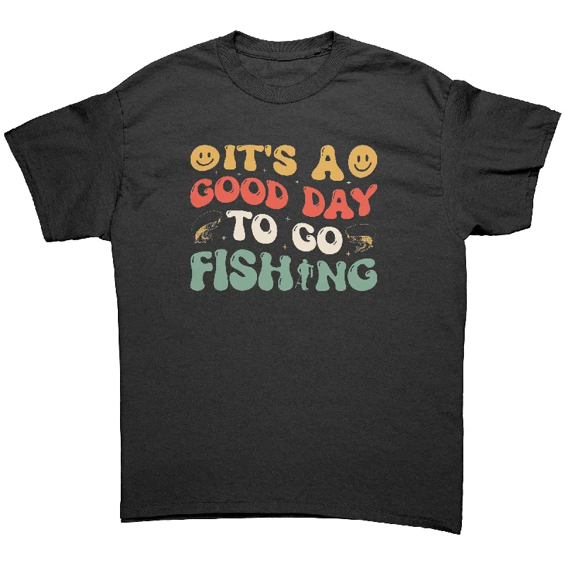 sci-fi print t-shirts -It's a Good Day to go Fishing Unisex T-Shirt