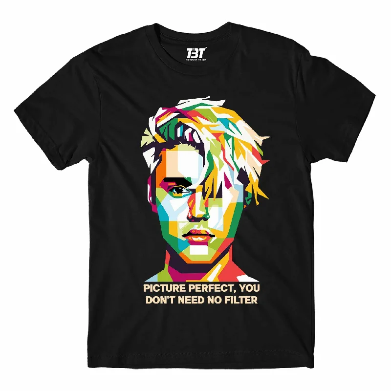 custom pattern t-shirts -Justin Bieber T shirt - Intentions