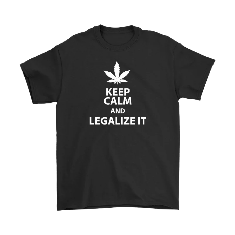 anime t-shirts for fans -Keep Calm and Legalize It Men's T-Shirt