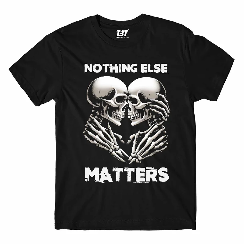 adventure print t-shirts -Metallica T shirt - And Nothing Else Matters