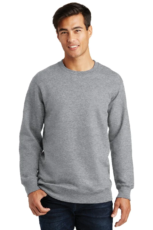 cool design t-shirts -Port & Company Fan Favorite Fleece Crewneck Sweatshirt. PC850