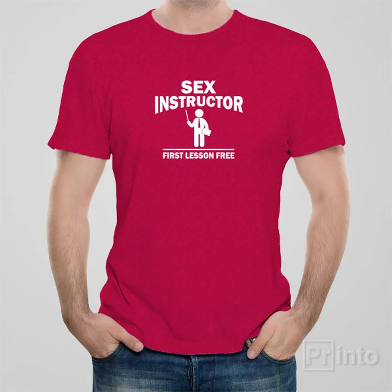 nurse style t-shirts -Sex instructor - T-shirt