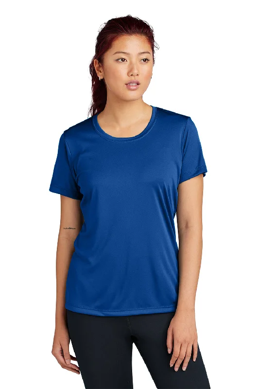 nurse pattern t-shirts -Sport-Tek Womens Competitor Moisture Wicking Short Sleeve Crewneck T-Shirt - True Royal Blue