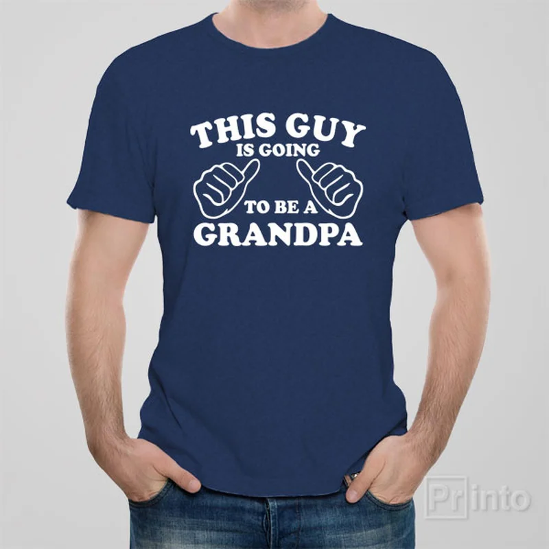 pastel vibe t-shirts -This guy is going to be a Grandpa - T-shirt