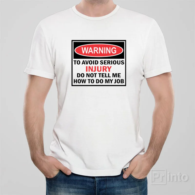 bright art t-shirts -To avoid serious injury