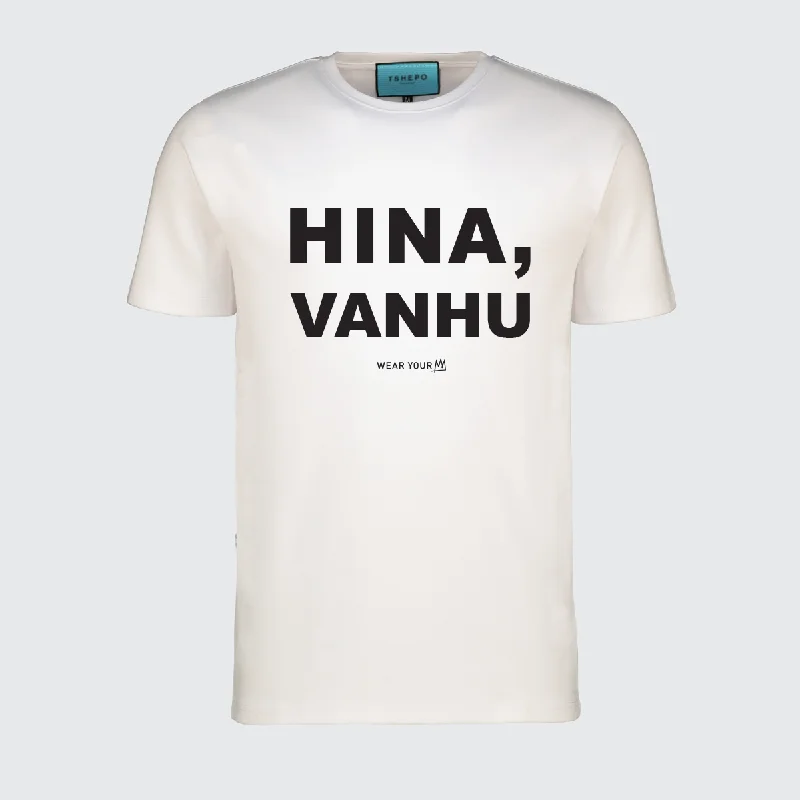 neon style t-shirts -TSHEPO, HINA, VANHU T-SHIRT, WHITE