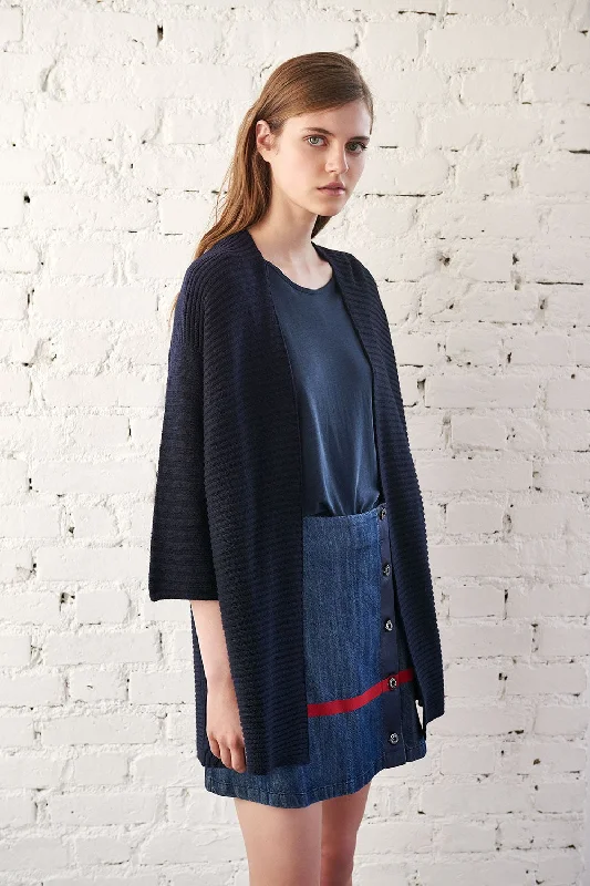 relaxed fit wool pullover sweater -ENKI