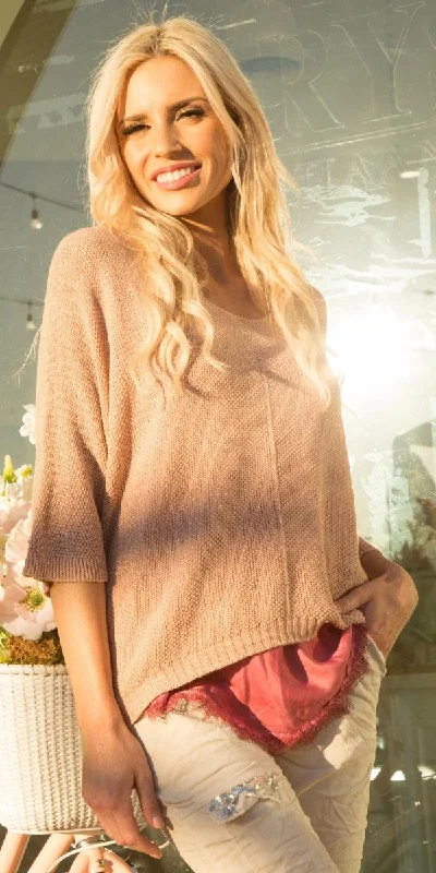 chic cable knit pullover sweater -Lana Sweater