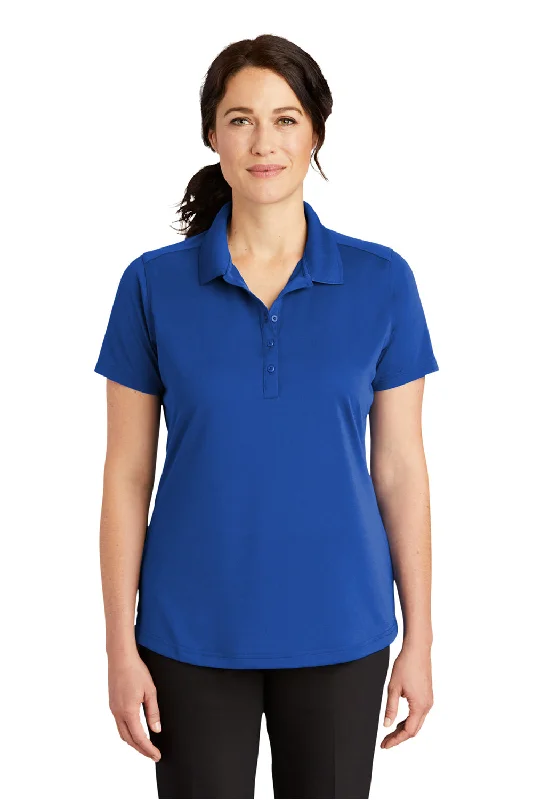 tie-dye utility blouses -CornerStone Womens Select Moisture Wicking Short Sleeve Polo Shirt - Royal Blue