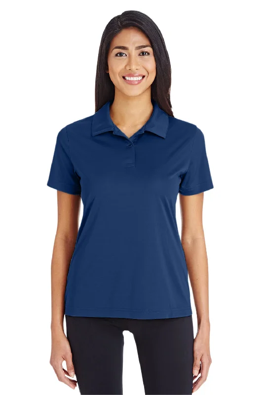 oversized plaid shirts -Team 365 Womens Zone Performance Moisture Wicking Short Sleeve Polo Shirt - Dark Navy Blue