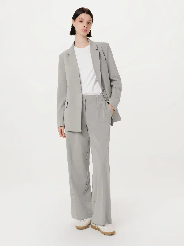 colorful harem pants -The Emma Low Waist Pant in Light Grey