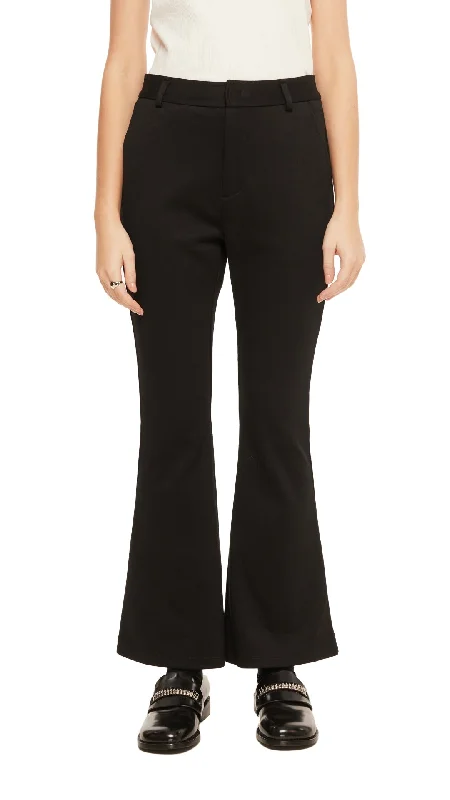 stretch leggings pants -Boot-cut Pants