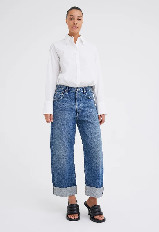 lightweight summer chino pants -Citizens of Humanity Ayla Baggy Jean - Brielle