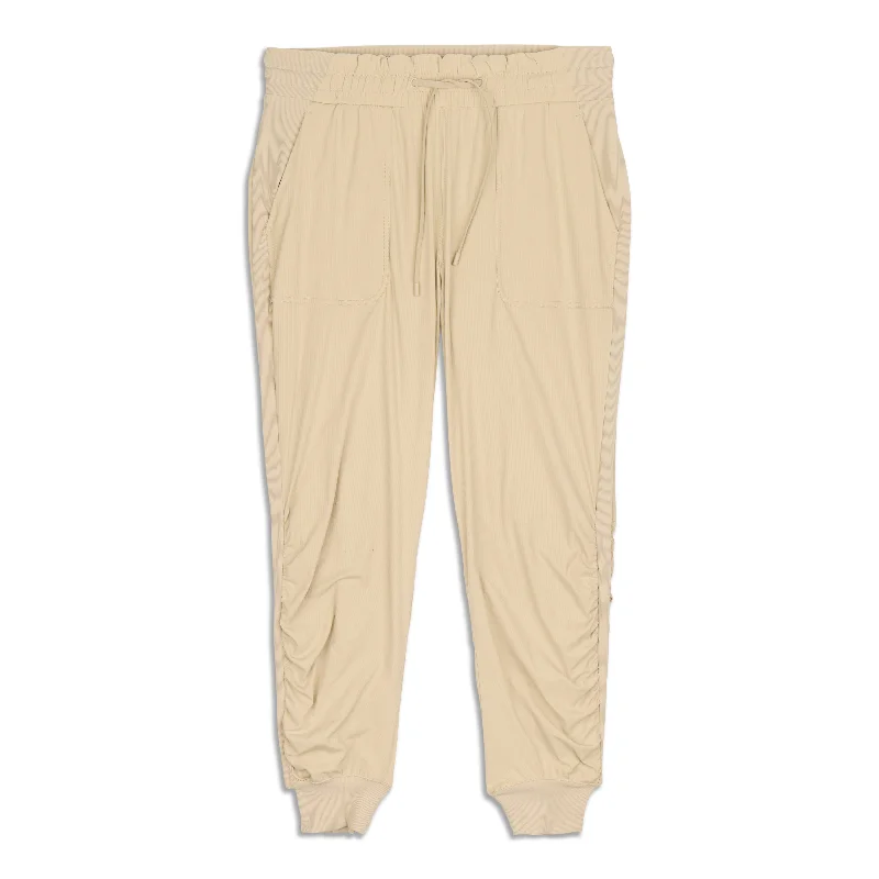 lightweight summer chino jogger slim pants -Beyond The Studio 7/8 Jogger - Resale