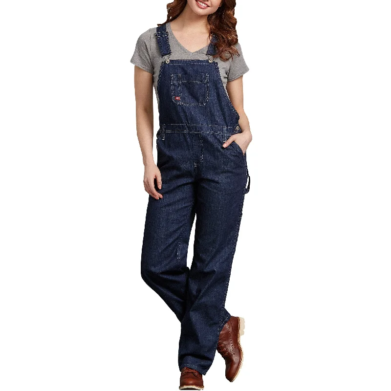 slim cargo straight leg slim pants -Dickies' Women's Denim Bib Overall - FB206