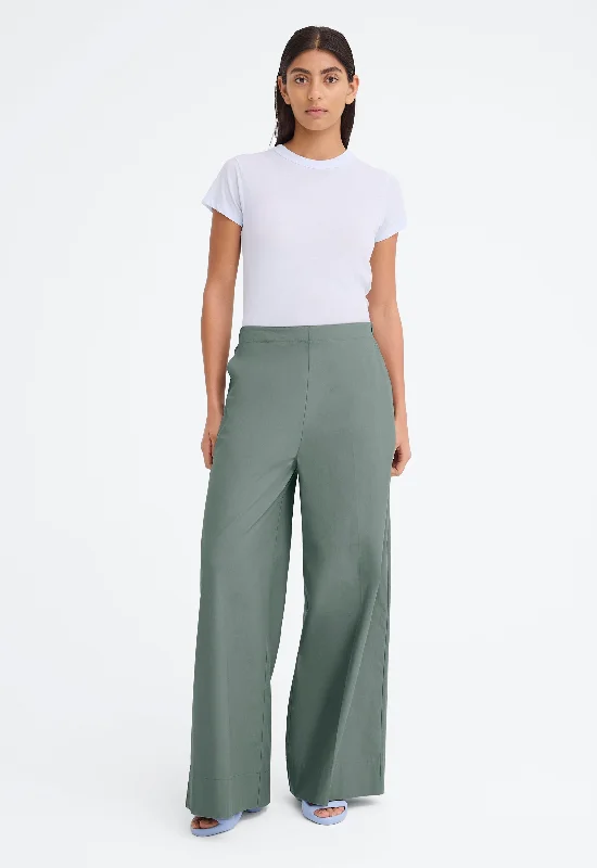 chic leather skinny jeans pants -Briar Pant - Loden