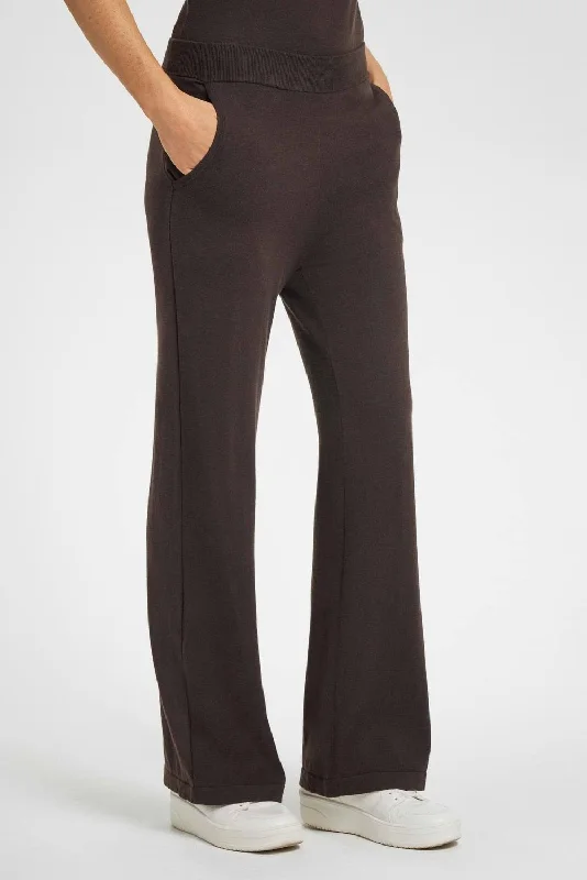 windproof ski jogger skinny fit slim pants -Catalina Pant In Espresso