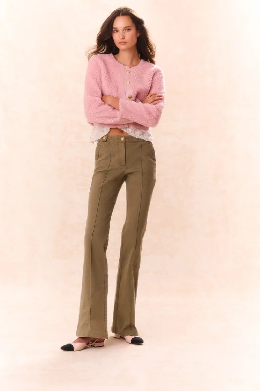 flared dress chino pants -Costella Tailored Pant