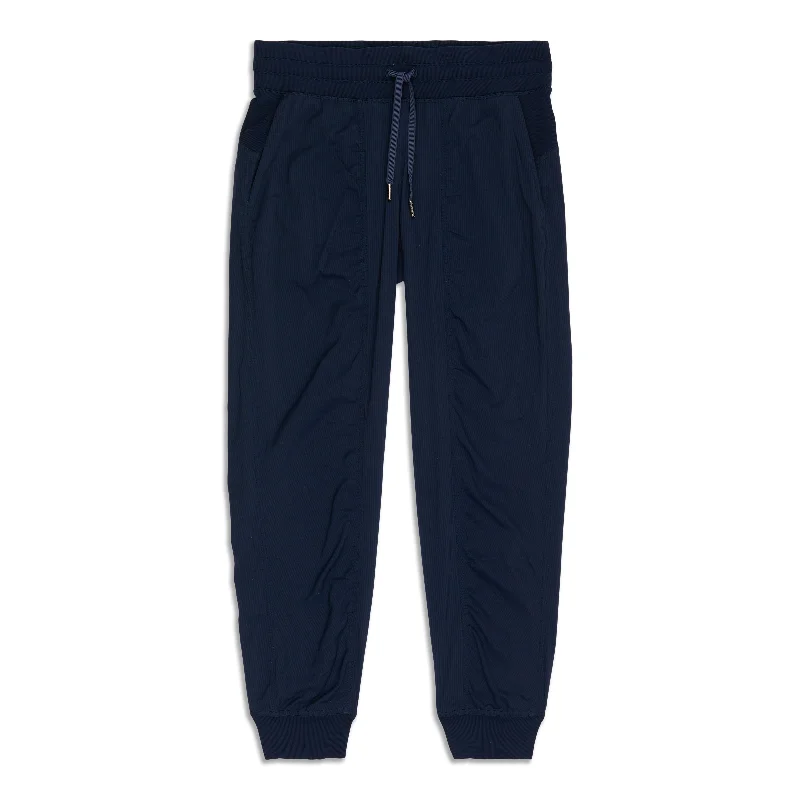 tailored wool slim fit straight pants -Dance Studio Mid-Rise Jogger - Resale