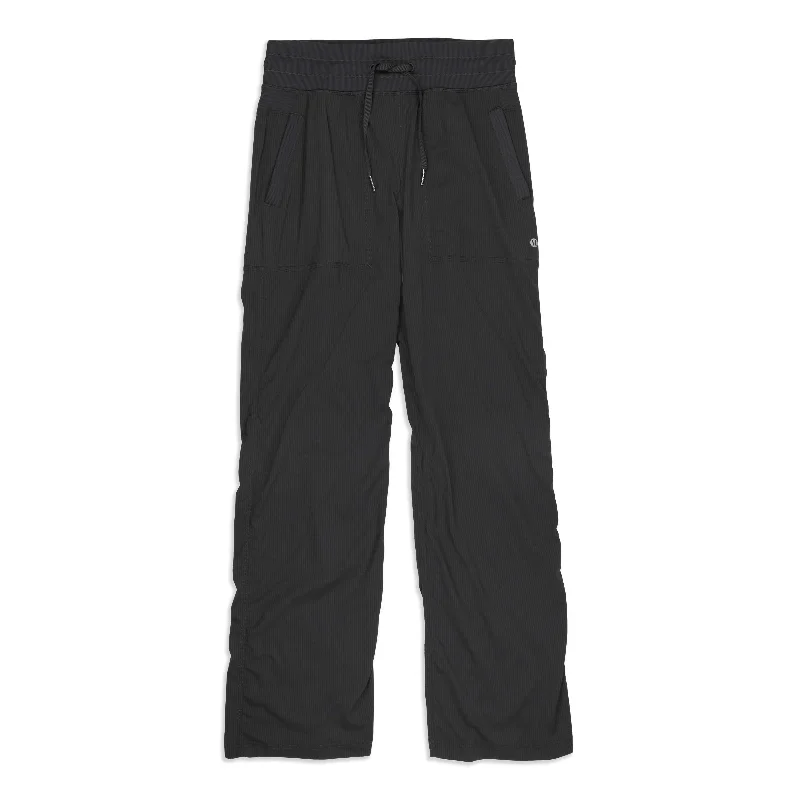 stretchy jogger chino straight leg pants -Dance Studio Mid-Rise Pant - Resale