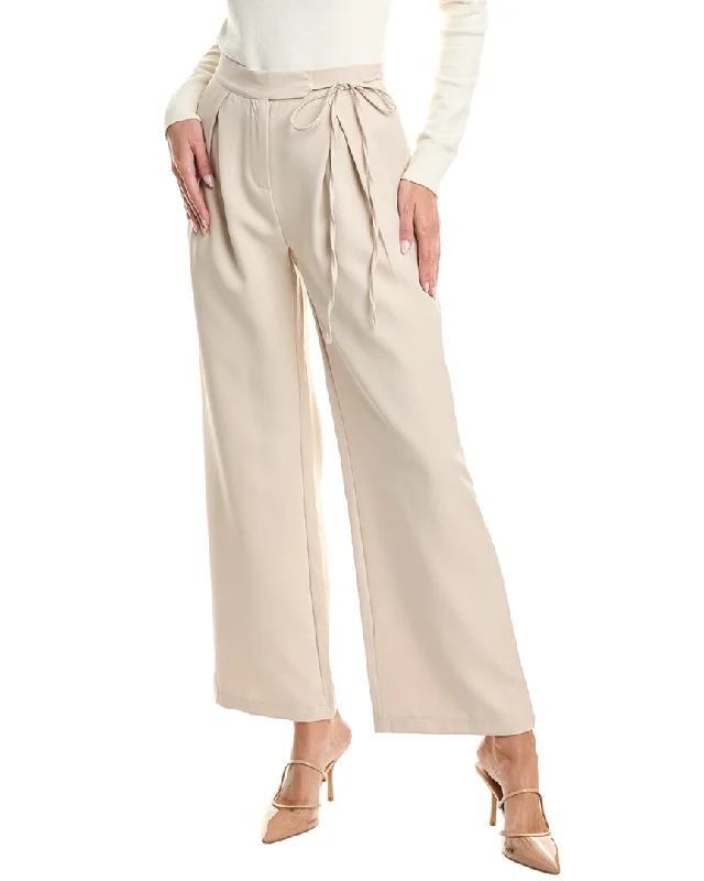 casual straight leg jeans pants -Femme Society Pant