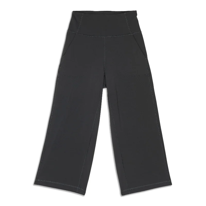 trendy wide leg jeans skinny fit pants -lululemon Align™ Super-High-Rise Wide Leg Crop - Resale