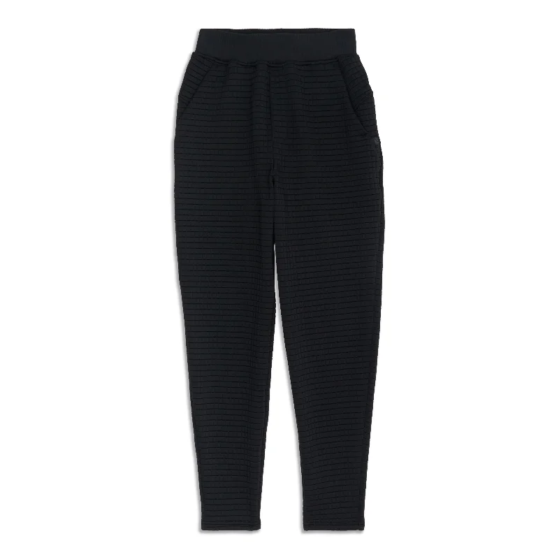 high stretch yoga leggings slim fit pants -lululemon Lab Textured Grid High-Rise Jogger - Resale