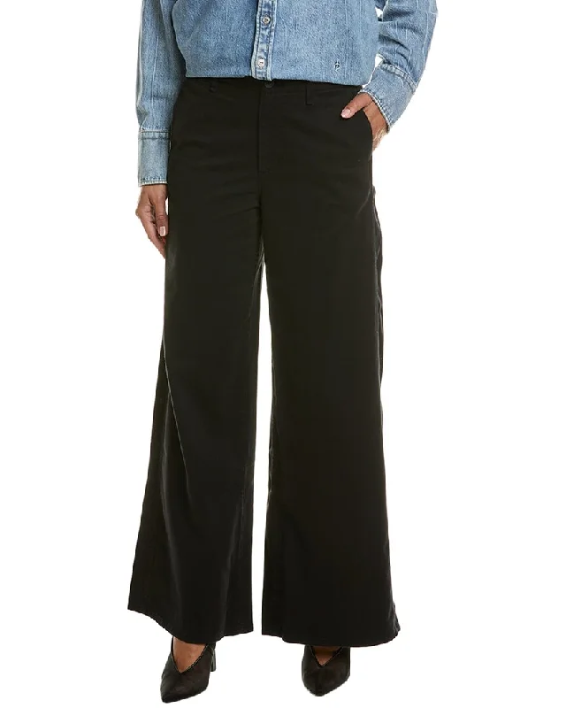 soft bamboo cozy lounge straight pants -rag & bone Sofie Wide Leg Chino