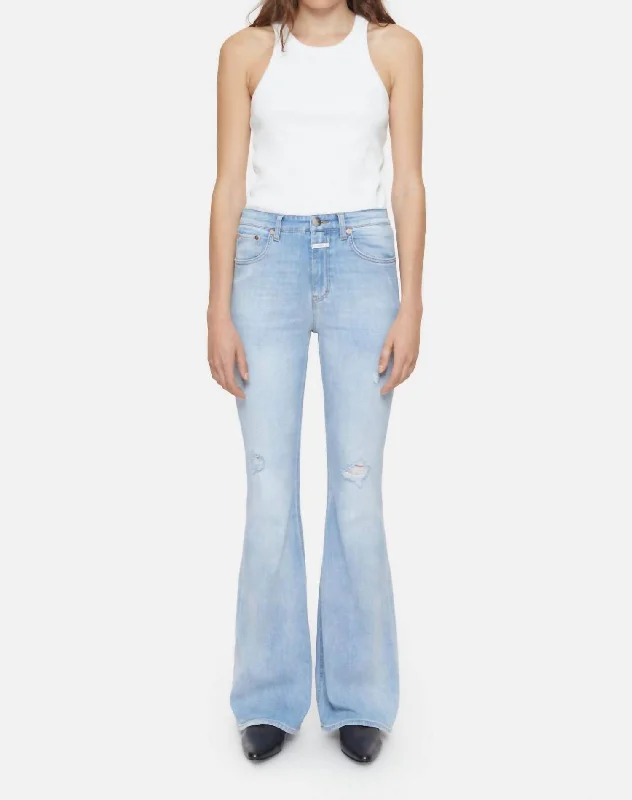 trendy mom jeans skinny fit pants -Rawlin Jeans In Light Blue