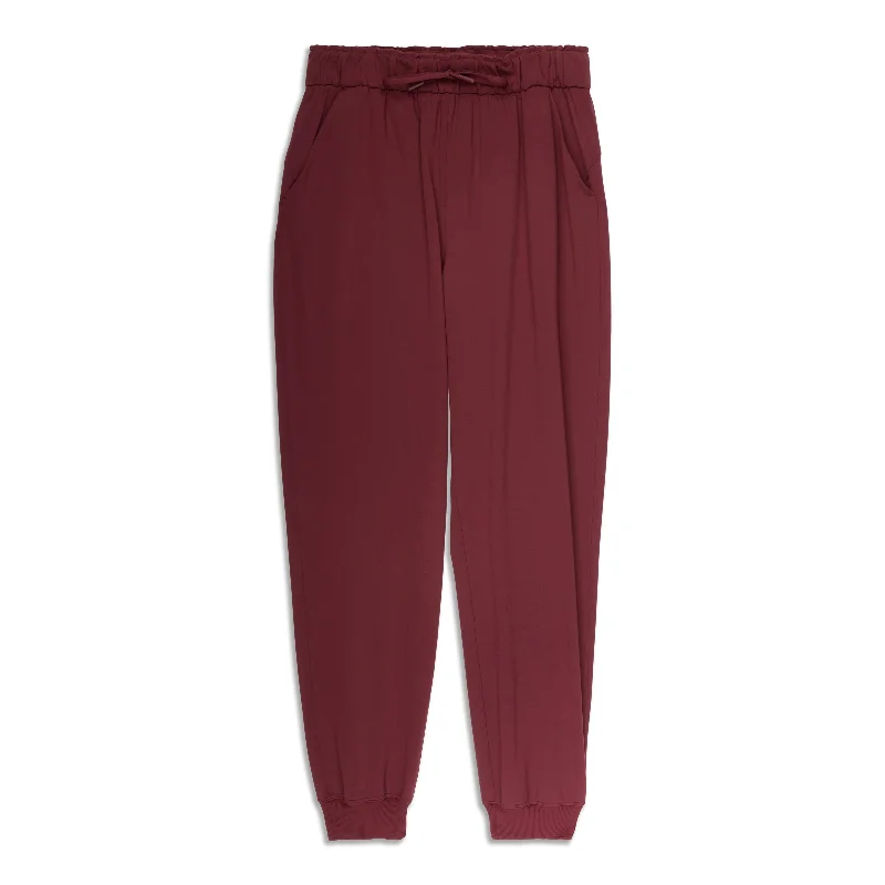 soft pajama cozy pants -Stretch High-Rise Jogger - Resale