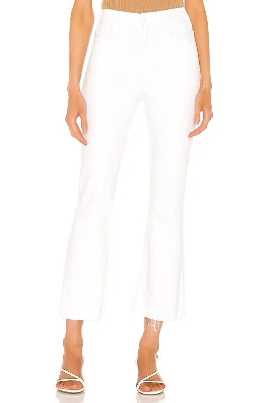 formal trousers pants -The Hustler Ankle Fray Pants In Fairest Of Them All