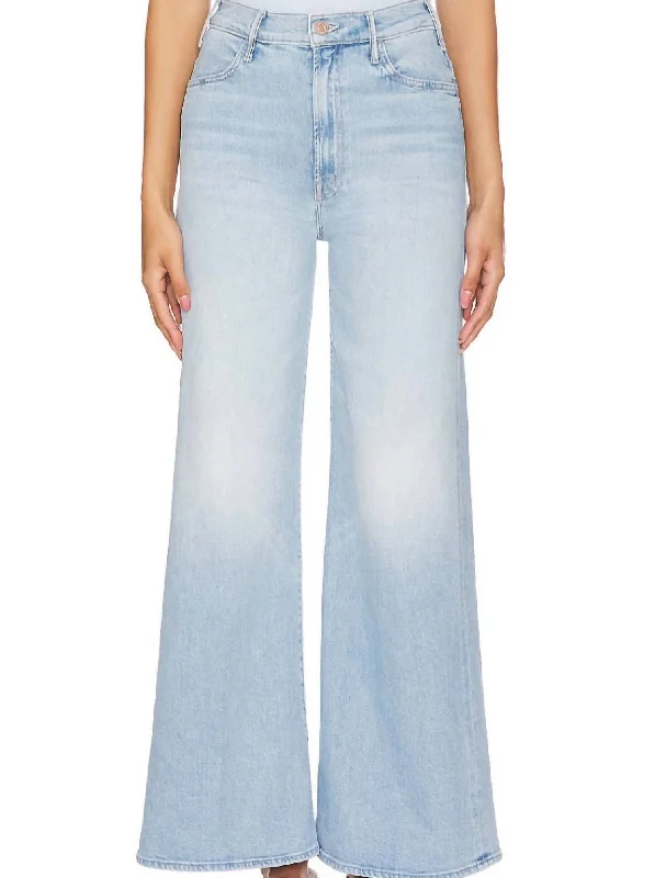 relaxed fit track pants -The Hustler Roller Flood Jeans In Cherie Cherie