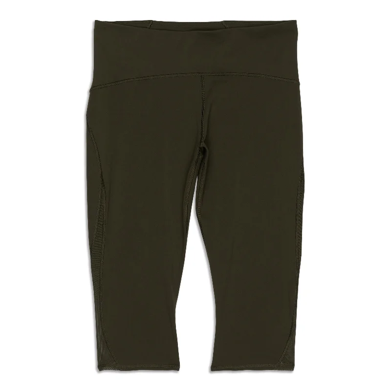 stretch twill cargo jogger pants -Train Times Crop - Resale