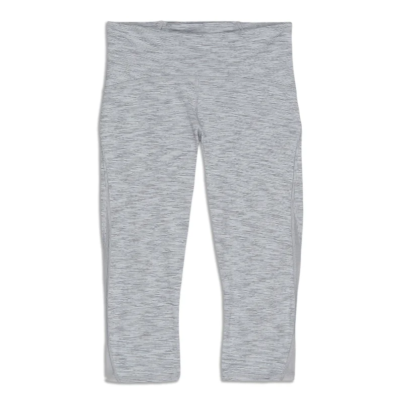 sporty mesh pants -Train Times Crop - Resale