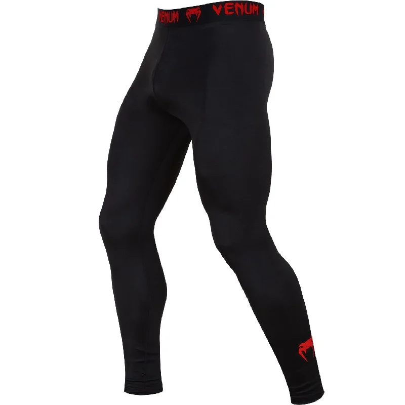 lightweight jogger chino straight leg pants -Venum Contender 2.0 Compression Tights - Black/Red