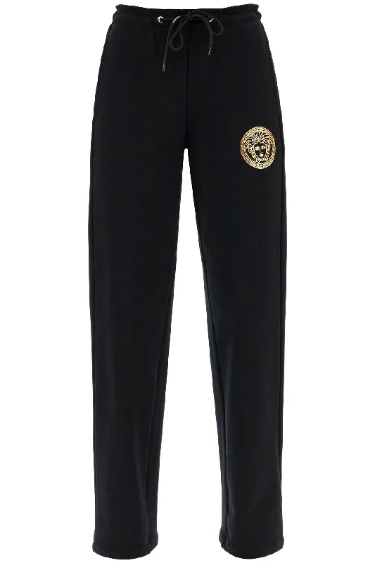 trendy bell bottom jeans wide leg pants -Versace Women's Medusa Jogging