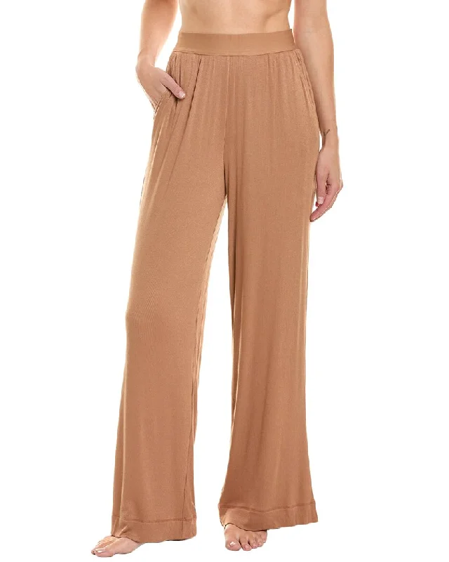 elegant satin dress wide leg pants -WeWoreWhat Wide Leg Pant