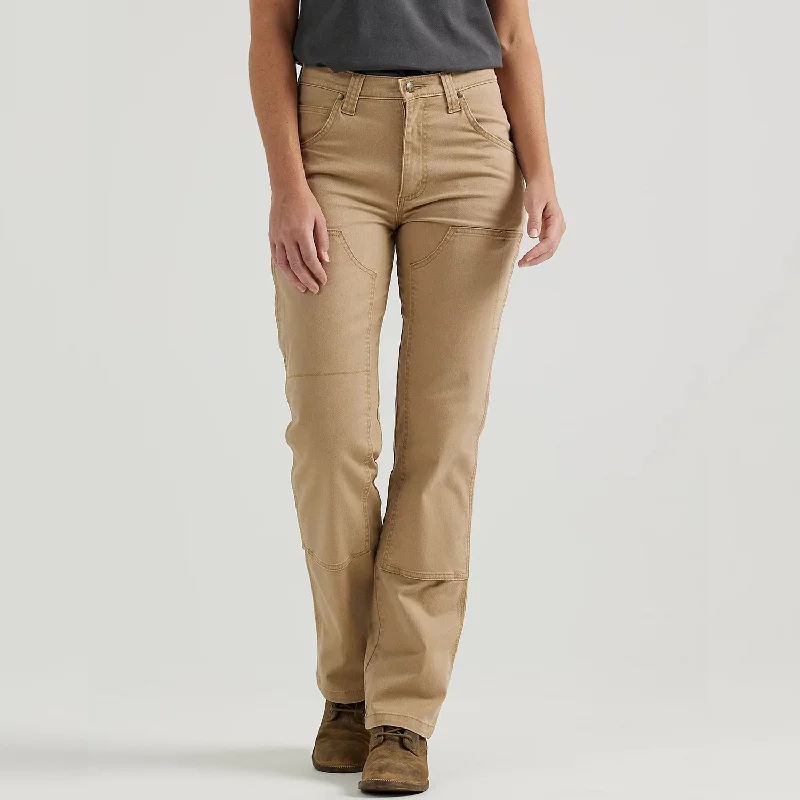 relaxed yoga lounge pants -Wrangler® RIGGS® Women's Relaxed Fit Double-Front Carpenter Pant