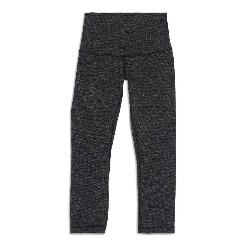 tailored wool slim fit pants -Wunder Under High Rise Crop - Resale