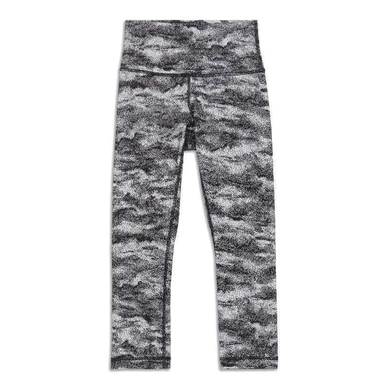 warm fleece-lined jogger pants -Wunder Under High Rise Crop - Resale