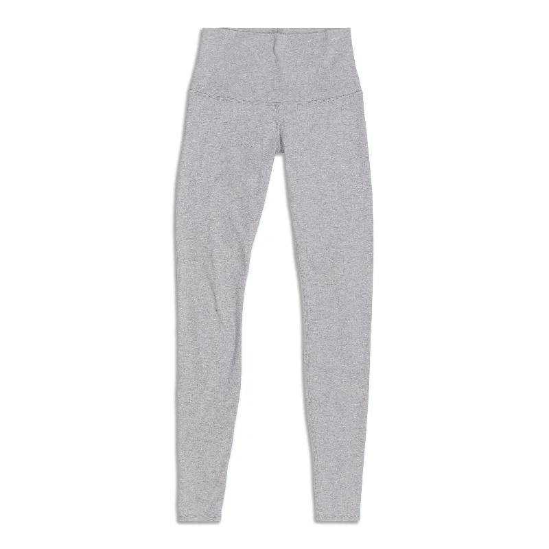 cozy fleece pants -Wunder Under Legging Roll Down - Resale